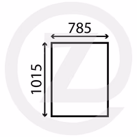 PARE-BRISE PLAT - TEINT? - 827/30519 - J