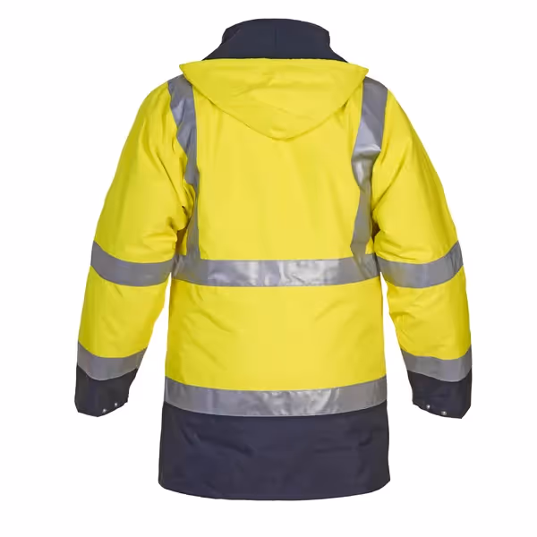 Parka Apollo Tender haute visibilité jaune/bleu marine taille XL
