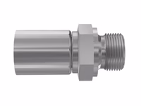 Parker BSP 60° Raccord à sertir 5/16'' x 3/8'' - 19TPI Mâle Droite - ref 1D948-6-5