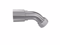 Parker côtes métriques 24° Raccord à sertir 5/16'' x M14 x 1.50 (8L) Femelle Embout tournant 135° joint torique