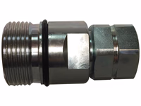 Parker Coupleur hydraulique à visser Femelle 3/4'' Taille du corps x 1'' BSP Filetage femelle