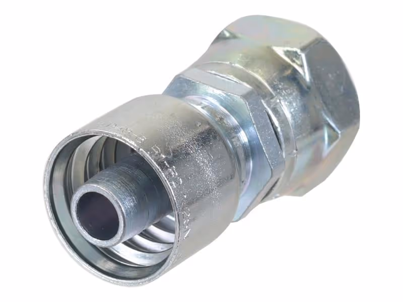 Parker JIC 37° Raccord à sertir 1/2'' x 1-1/16'' - 12TPI Femelle Embout tournant - ref 10648-12-8