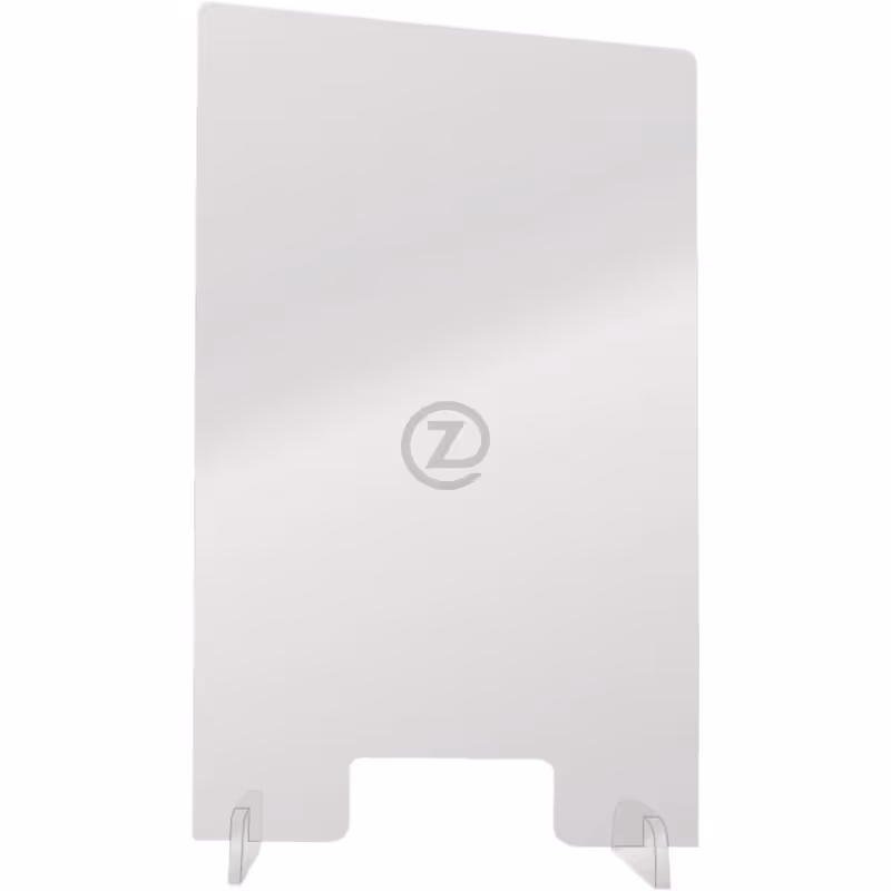 Paroi de protection, transparente, 600 x 1000 x 200 mm