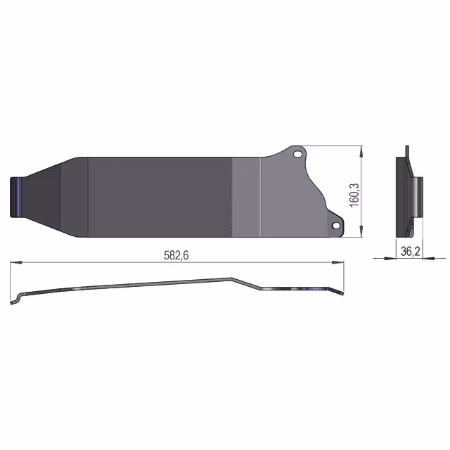 PATIN 5MM LATERAL GAUCHE SIP766200460