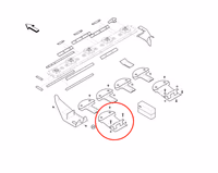 Patin de disque faucheuse Kuhn 56211000 Origine