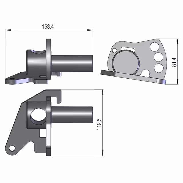PATTE DE FIXATION ROUE SIP423530190