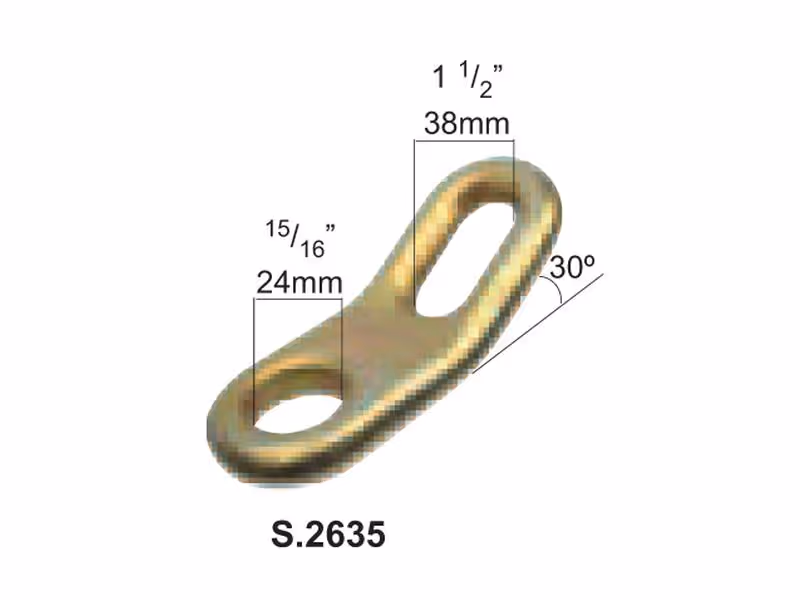 Patte Stabilisateur - Ø trou23 & 18x38mm