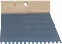 PEIGNE A COLLE 20CM DENTS CARREES 6MM