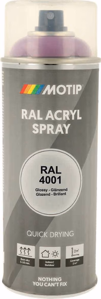 PEINTURE ACRYLIQUE RAL 4001 400ML