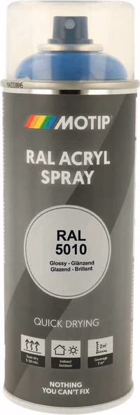 PEINTURE ACRYLIQUE RAL 5010 400ML