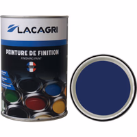 Peinture de finition bleu marine caruelle pot 1l lacagri