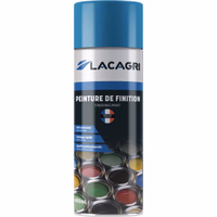 Peinture de finition bleu matrot aerosol 400ml lacagri