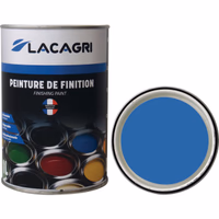 Peinture de finition bleu ribouleau pot 1l lacagri