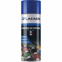 Peinture de finition bleu solis aerosol 400ml lacagri