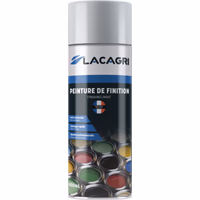 Peinture de finition gris metal jantes  mac cormick aerosol 400ml lacagri