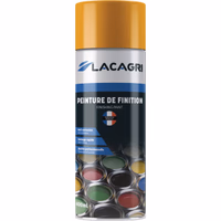 Peinture de finition jaune huard aerosol 400ml lacagri