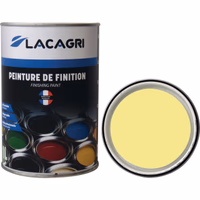Peinture de finition jaune vaslin pot 1l lacagri