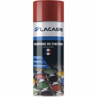 Peinture de finition rouge kongskilde aerosol 400ml lacagri