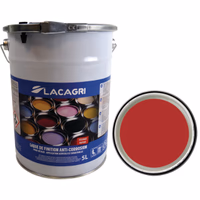 Peinture de finition rouge massey ferguson seau 5l lacagri