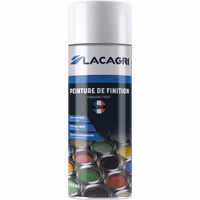 Peinture de finition vernis incolore aerosol 400ml lacagri