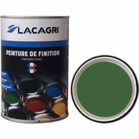 Peinture de finition vert amazone pot 1l lacagri