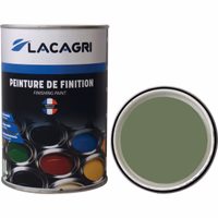 Peinture de finition vert reseda pot 1l lacagri
