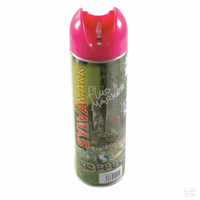 Peinture forestière Rose