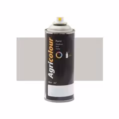 Peinture Gris blanc brillant, aérosol de 400ml - adaptable sur tracteurs Ford, New Holland - ref 9973507