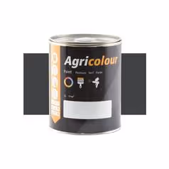 Peinture gris foncé brillant, pot de 1litre(s)