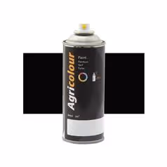 Peinture Mat Noir mat, aérosol de 400ml