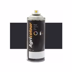 Peinture noir brillant, aérosol de 400ml