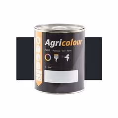 Peinture noir brillant, pot de 1litre(s) - adaptable sur tracteurs Case IH