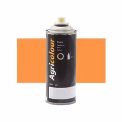 Peinture Orange brillant, aérosol de 400ml - adaptable sur tracteurs Fiat
