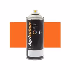 Peinture Orange brillant, aérosol de 400ml - adaptable sur tracteurs Renault