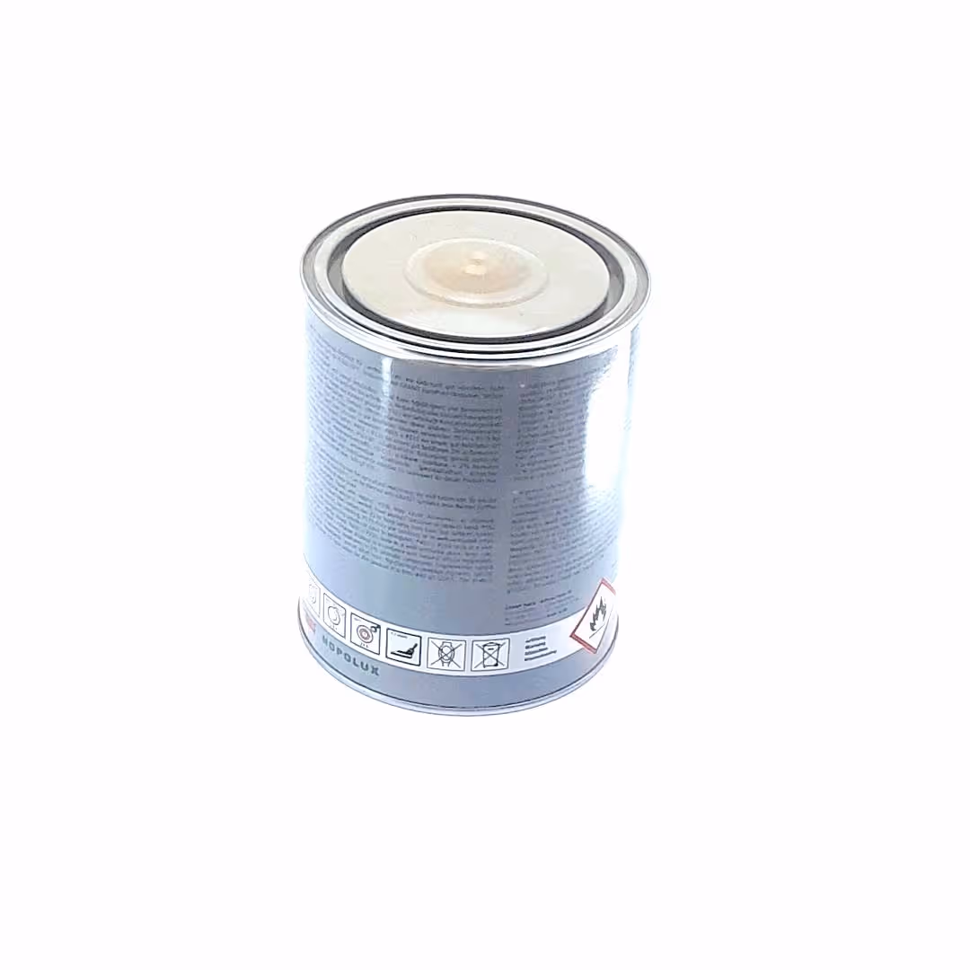 Peinture pour engins de construction Bomag jaune pot 1 litre 