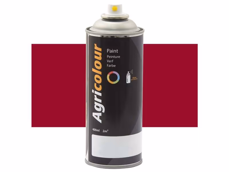 Peinture Rouge brillant, aérosol de 400ml - adaptable sur tracteurs Case IH