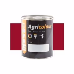 Peinture Rouge brillant, pot de 1litre(s) - adaptable sur tracteurs Case IH