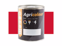 Peinture Rouge brillant, pot de 1litre(s) - adaptable sur tracteurs Massey Ferguson