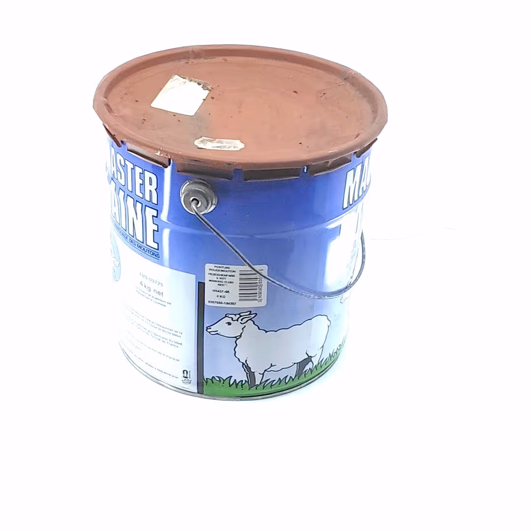 Peinture mouton 4 kg rouge - UKAL