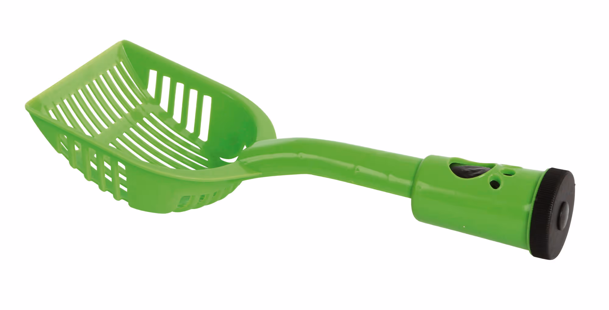 Pelle à déjections distributeur à sachets, vert