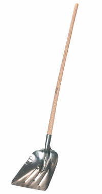 Pelle à neige/céréales alu sans rebord, sans manche