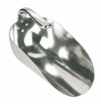 Pelle doseuse alu, manche intérieur, 1250g