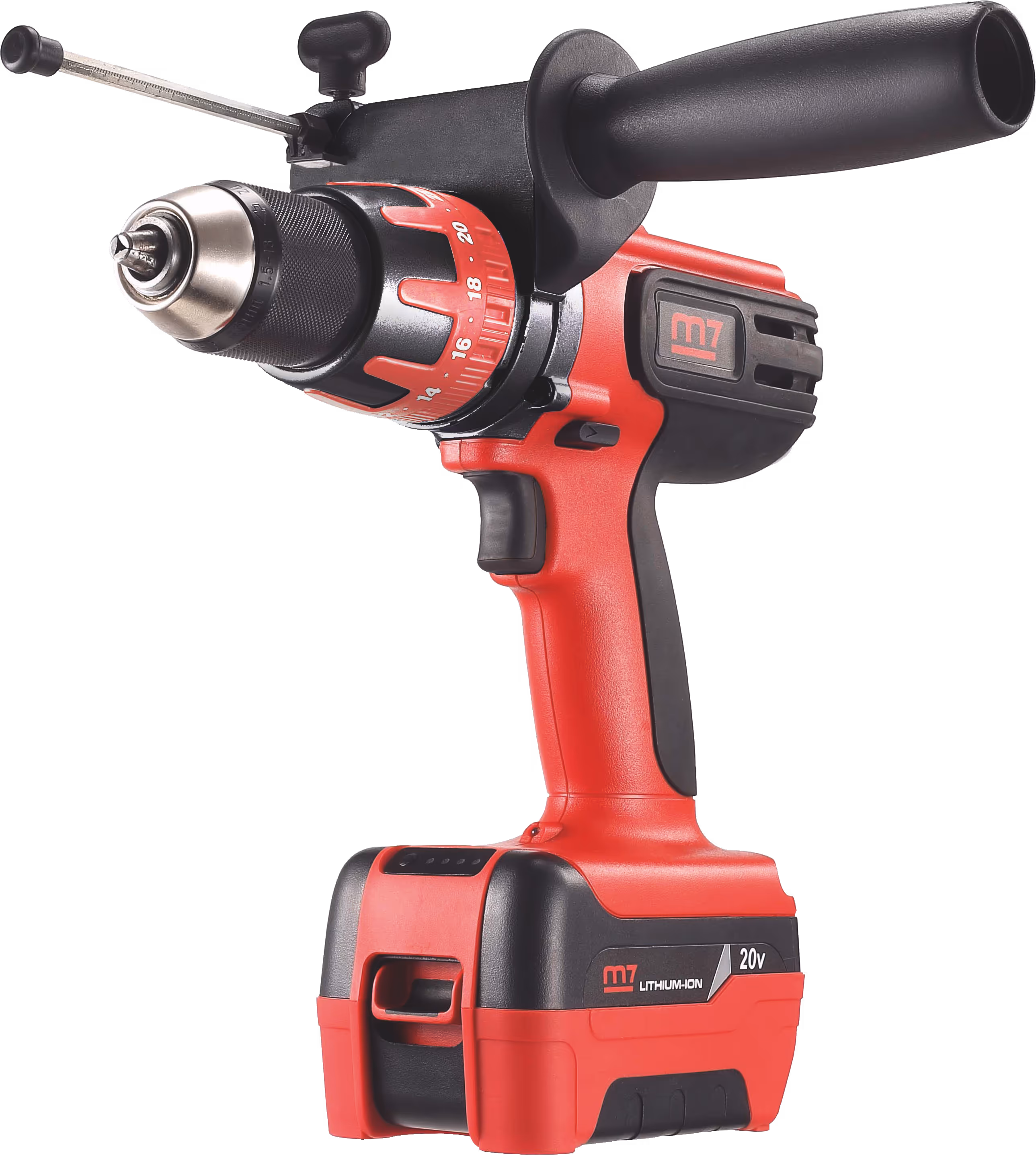 Perceuse à percussion M7 avec 2 batteries et chargeur 20V 2.6Ah