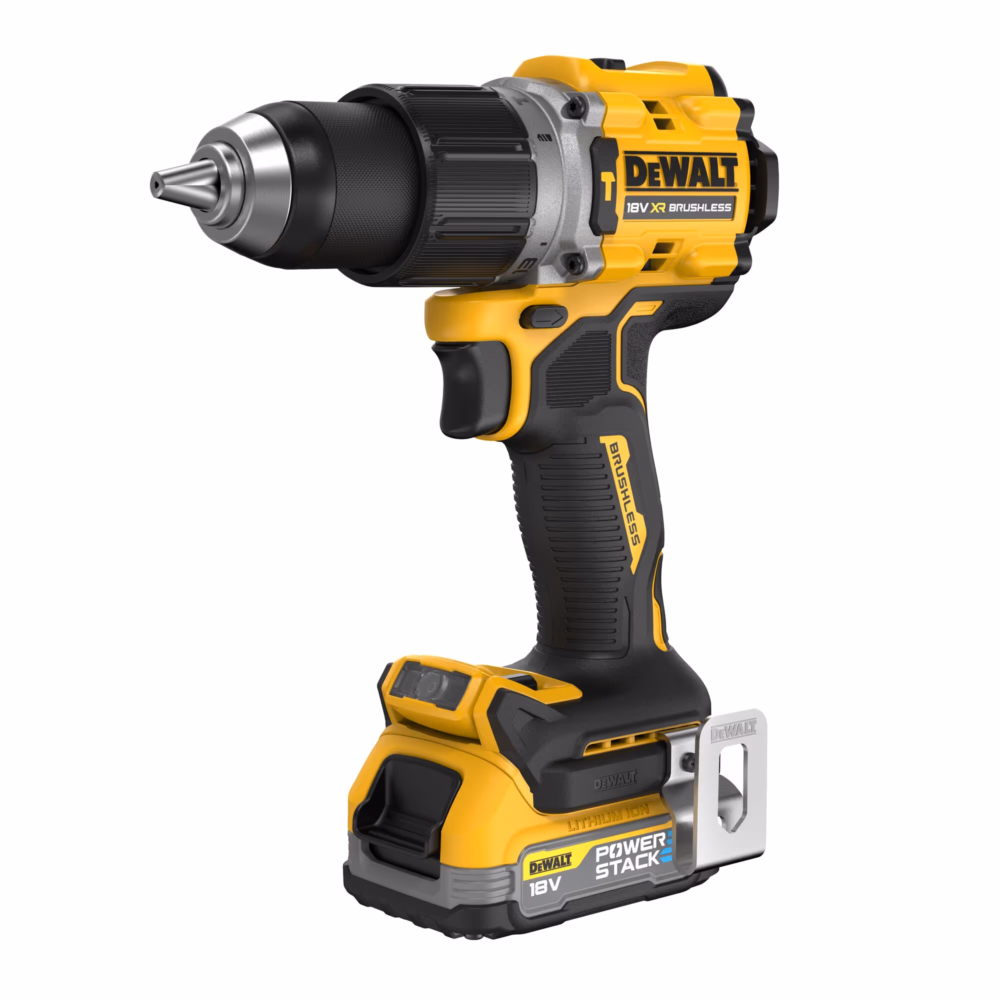 Perceuse visseuse percussion Compacte XR 18V 1.7Ah Li-Ion Brushless POWERSTACK