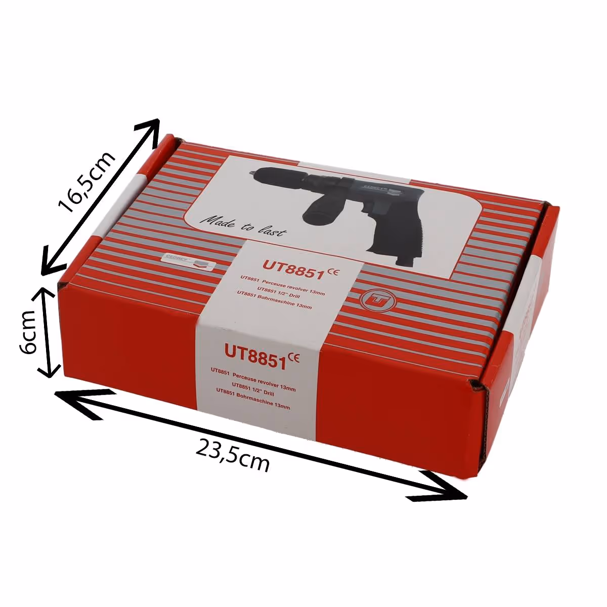 Perceuse revolver 13mm mandrin auto composite