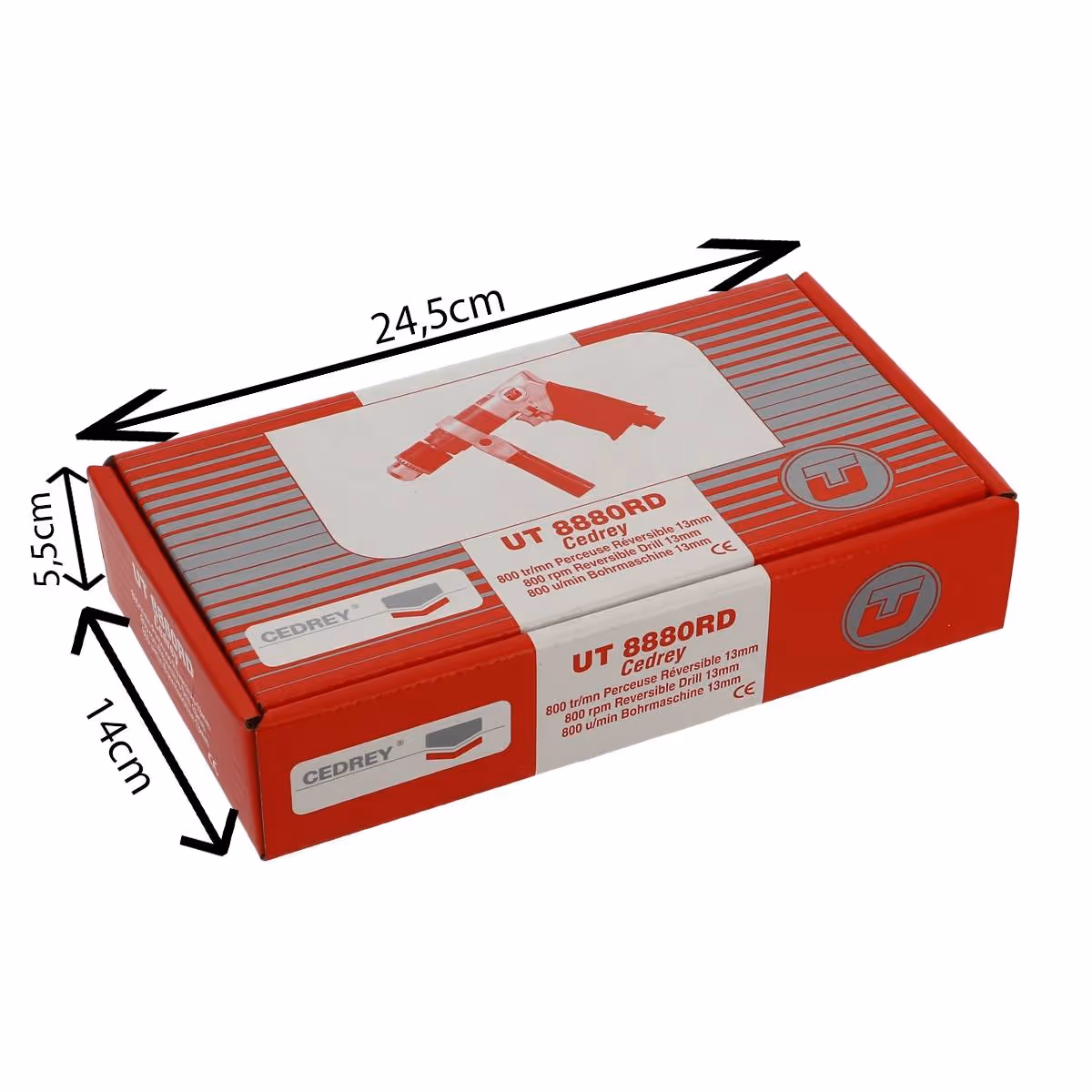 Perceuse revolver 13mm reversible