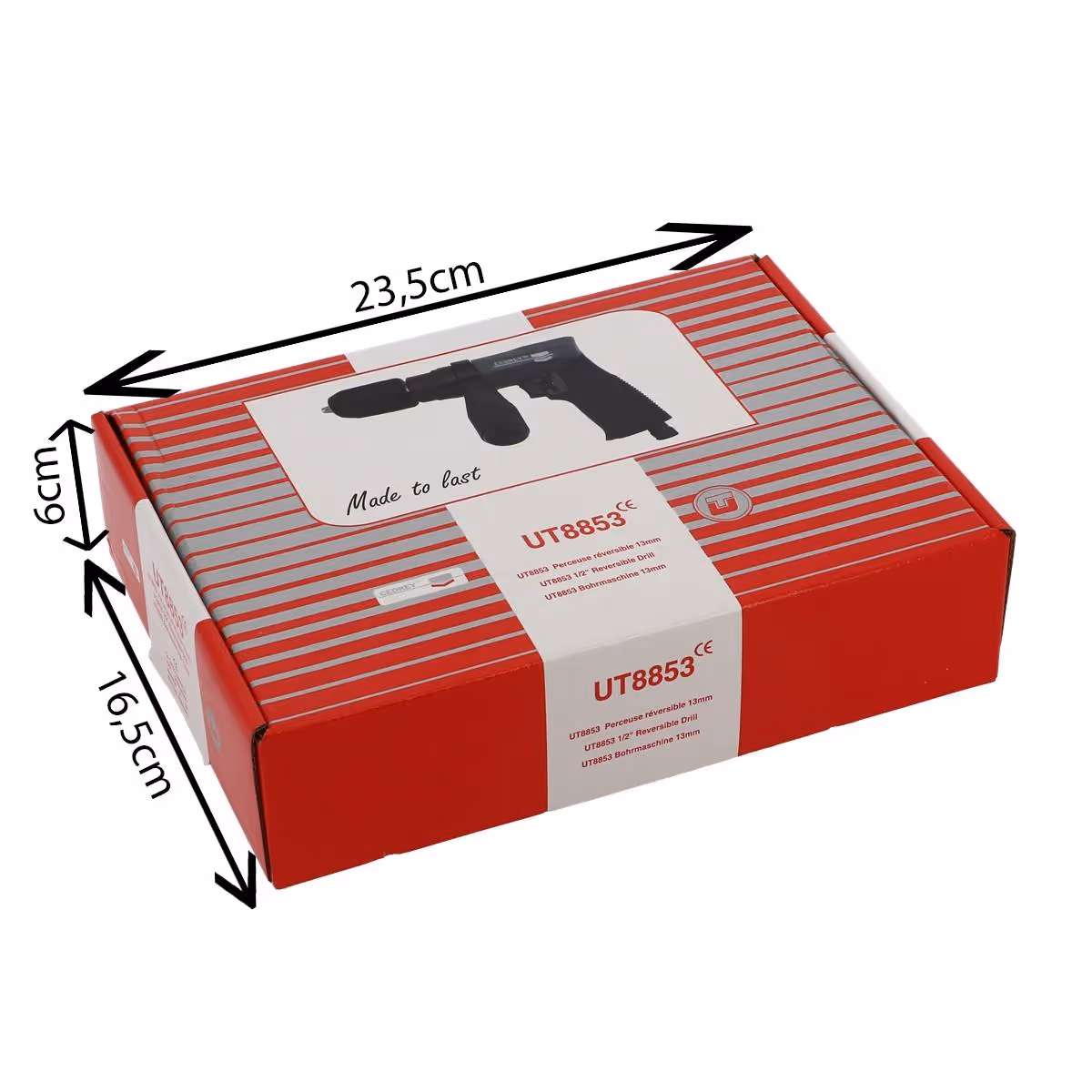 Perceuse revolver reversible 13mm mandrin auto composite