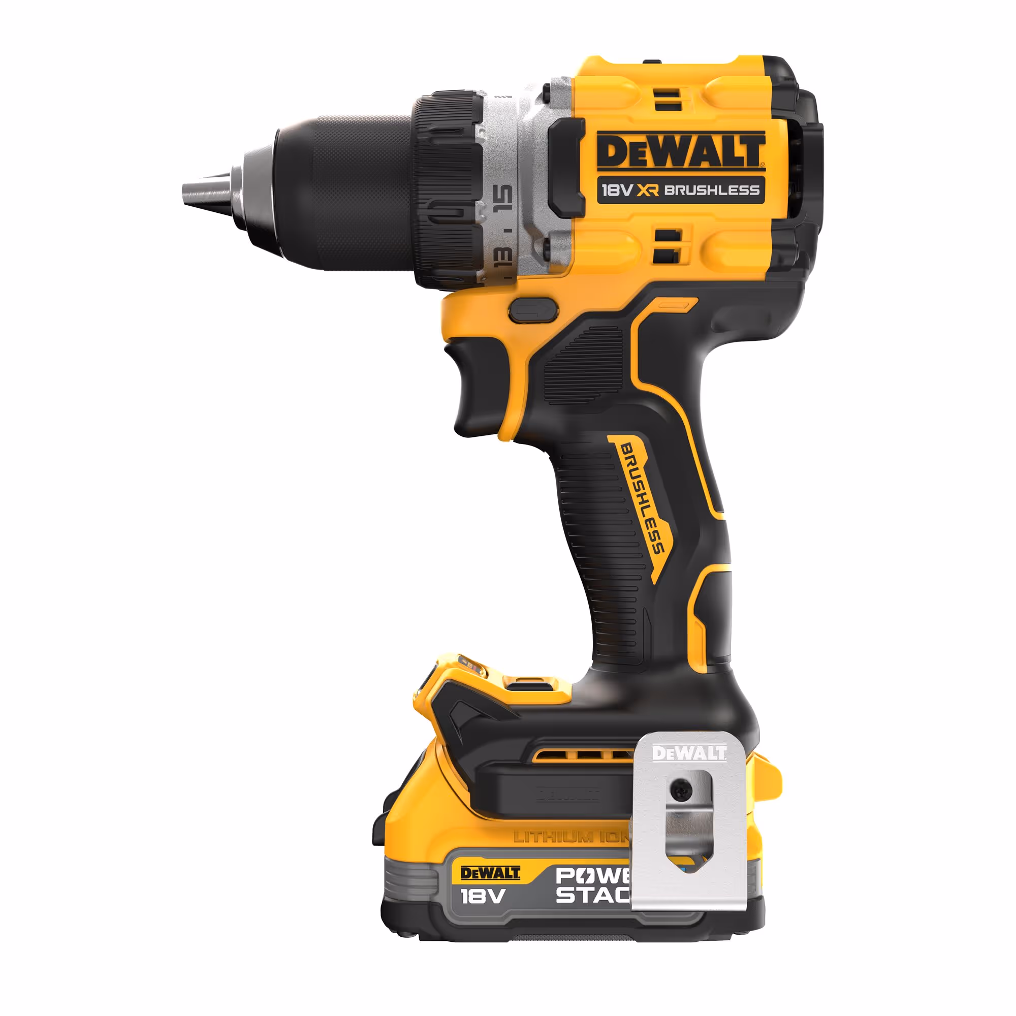 Perceuse visseuse Compacte XR 18V 1.7Ah Li-Ion Brushless POWERSTACK