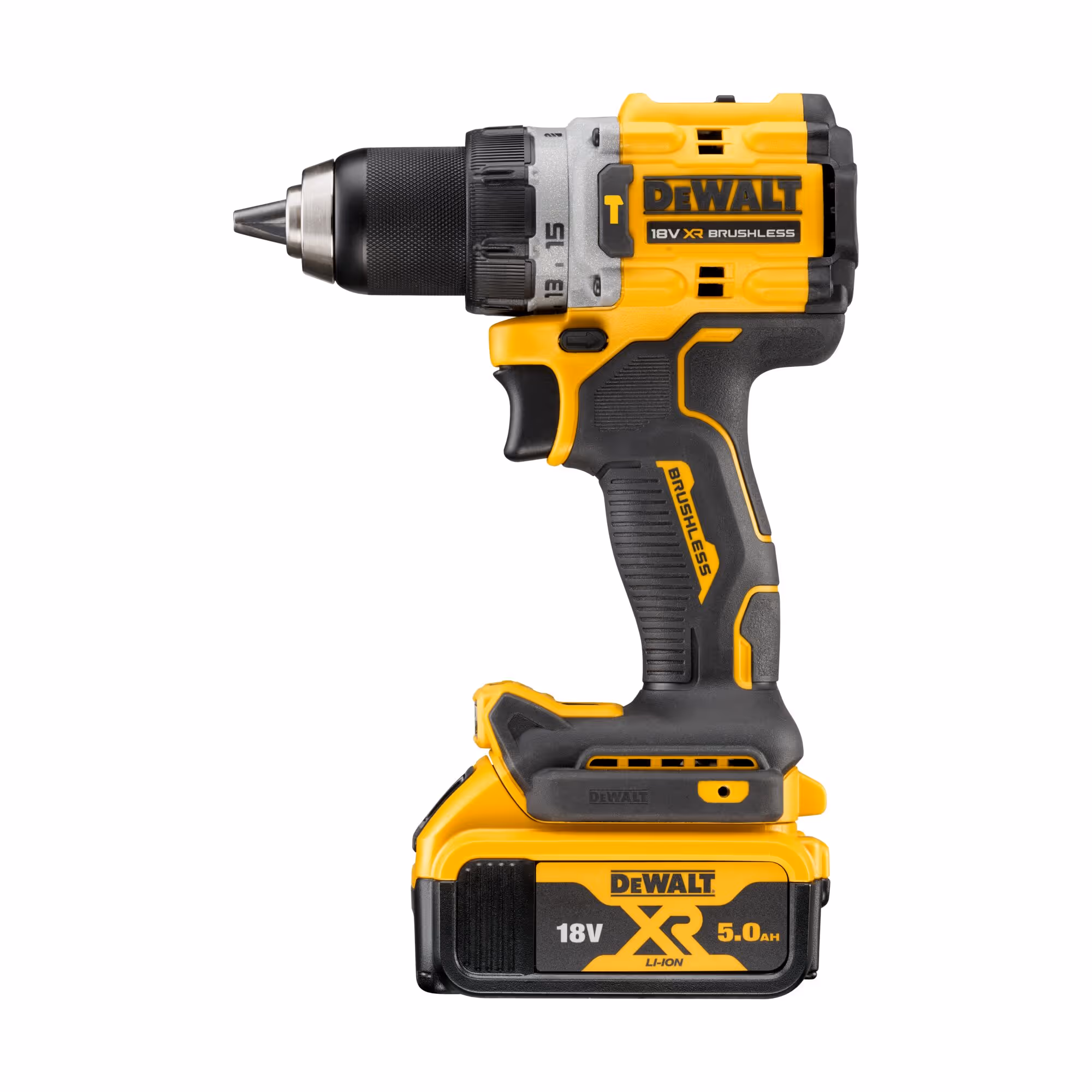 Perceuse visseuse percussion Compacte XR 18V 5Ah Li-Ion Brushless