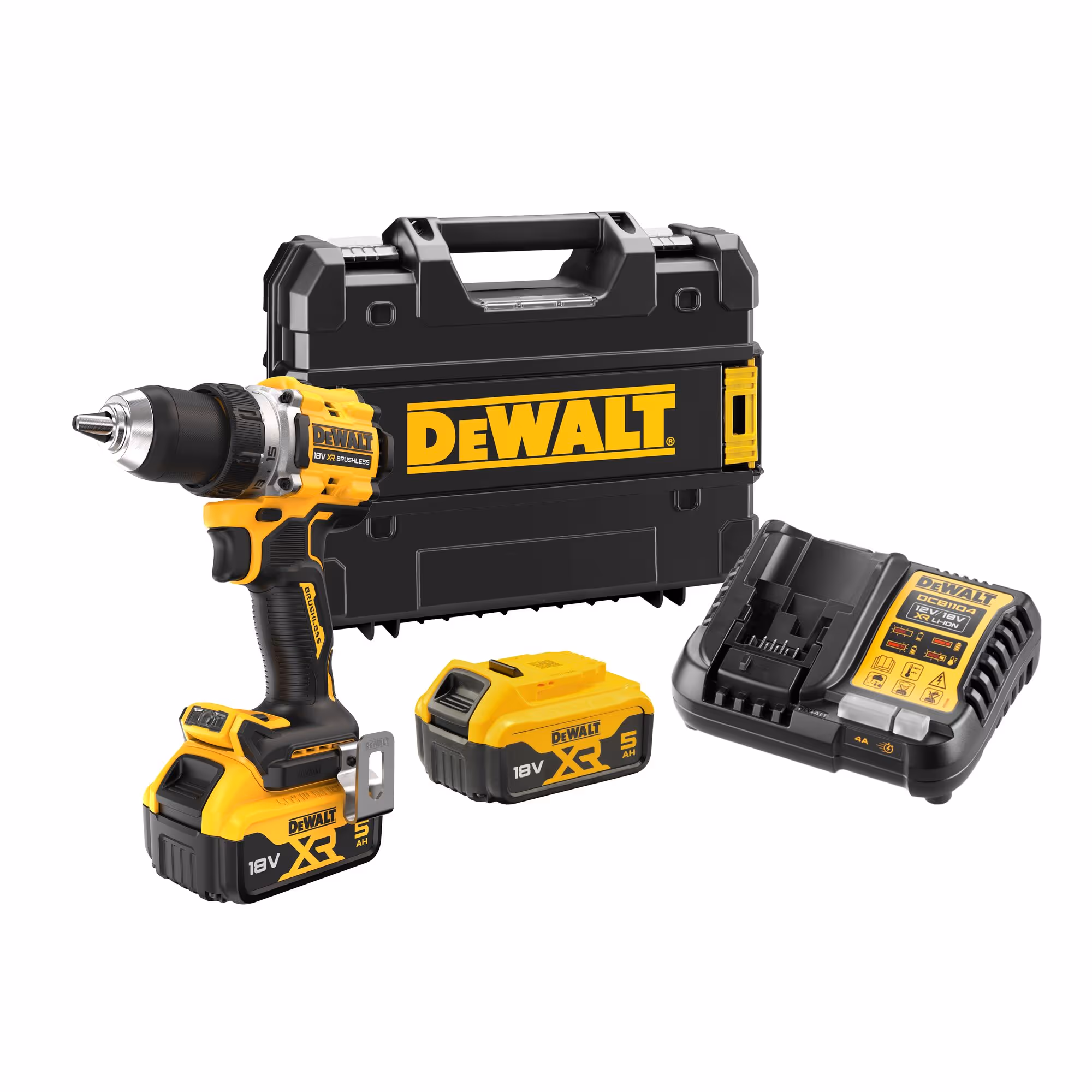 Perceuse visseuse Compacte XR 18V 5Ah Li-Ion Brushless
